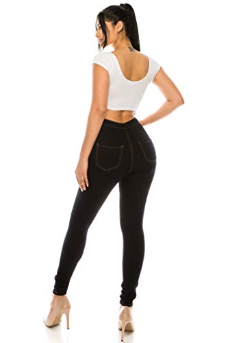 Aphrodite High Waisted Jeans for Women - High Rise Waist Skinny Slim Fit Stretch Casual Basic Denim Pants with Pockets3