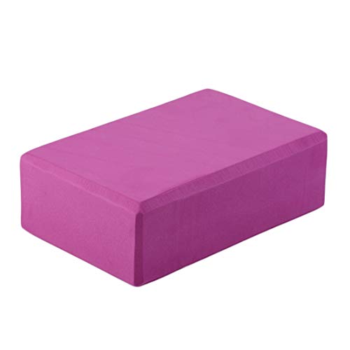 SKYYKS 23 * 15 * 8cm Practice Fitness Gym Sport Tool Yoga Block Brick Foang Foam Home Exercise Fitness Tool（rose red）