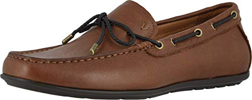 Vionic Men's Mercer Luca Slip On Leather Loafer with Concealed Orthotic Arch Support
