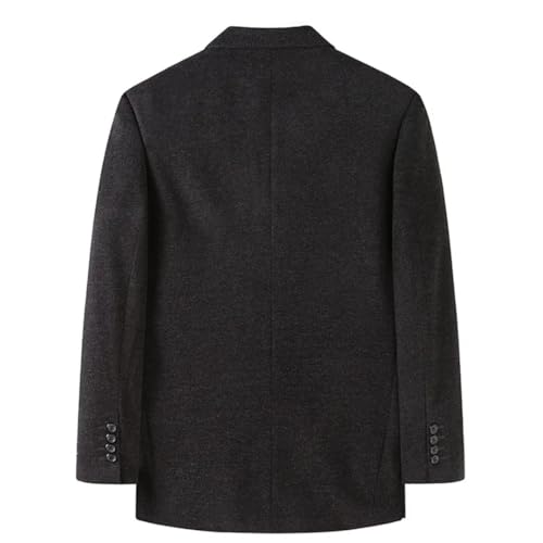 Men's Oversize Blazer Casual Single Breasted Open Front Long Sleeve Lapel Suit Jacket3