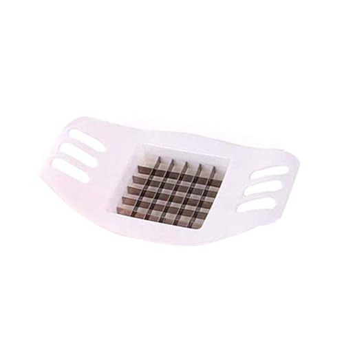 HOUDERCO 創意白色ポテト切条器 ステンレス製カットフライデバイス 家用キッチンツール ジャガイモスライサー 簡単洗浄 調理サポート