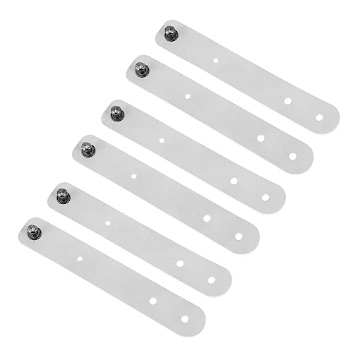 TEHAUX 6 piezas Organizador de cables de cuero para gestión de cables miniatura 1