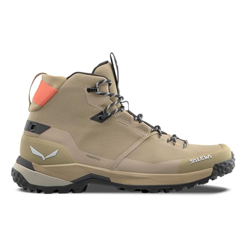 Image of Salewa Men's Puez Winter Mid Powertex Waterproof Insulated Trail Boots for Hiking & Trekking