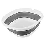 SOPOTUTU Bassine de Lavage Pliable Portable pour Bac de Cuisine et Hygiénique Lavabo Prat...