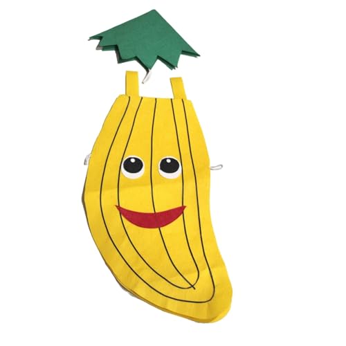 Image of Kaku Fancy Dresses Fruit and Vegetable Costume Paper Cutout with Cap For Kids | Healthy Food Costume For Boys & Girls (Tracksuit Not Included)