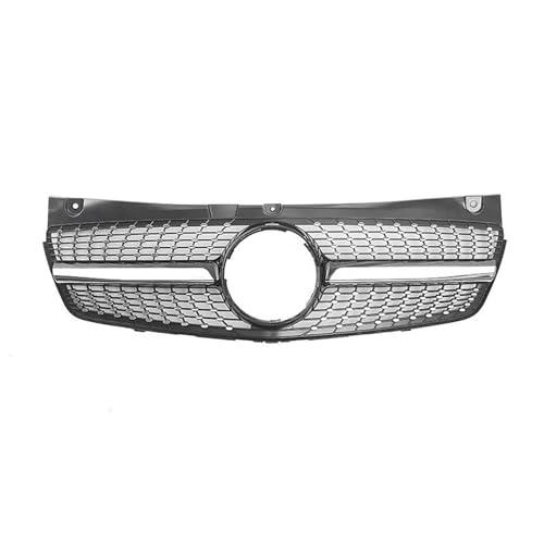 Grille avant Mercedes W639 style diamant calandre de course noire pour voyage Viano Vito