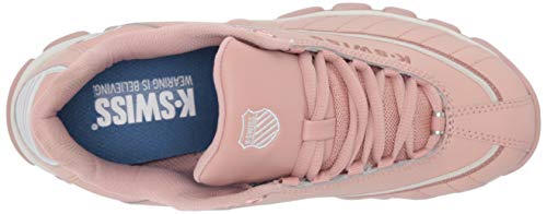 Image of K-Swiss Women's ST329 CMF Sneaker, Wide Tennis Walking Leather Shoes
