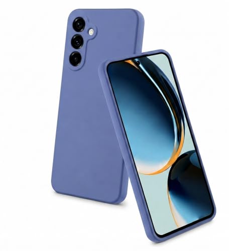 Image of Back Cover Compatible with Samsung Galaxy S26 Plus 5G | Full Camera Protection | Premium Liquid Silicon Case | Flexible Bumper Case for Samsung Galaxy S26 Plus 5G (Blue)