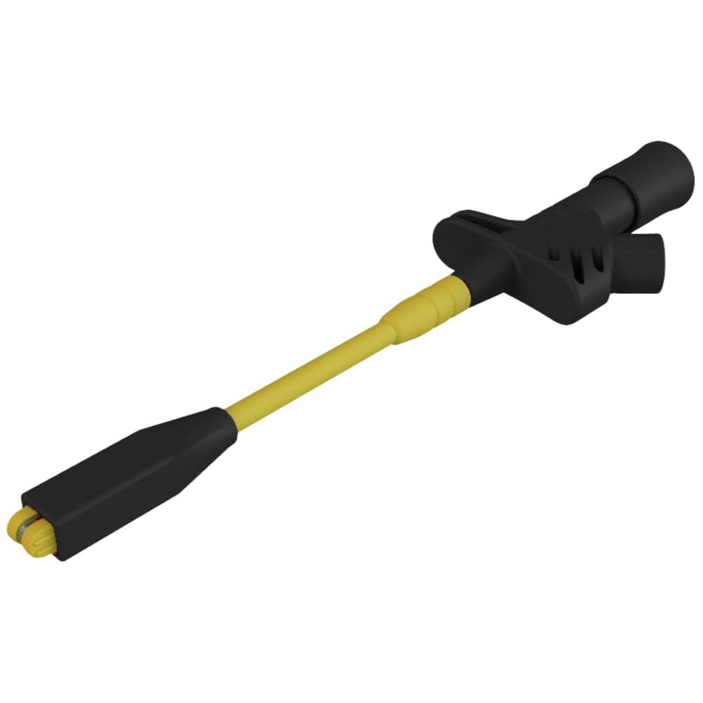 Pince à clip isolé connecteur 4 mm CAT III 1000 V noir SKS Hirschmann KLEPS 2800