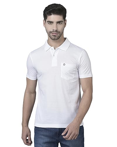 Image of Dollar Mens Cotton Casual Solid Polo Tshirt (Pack of 1)
