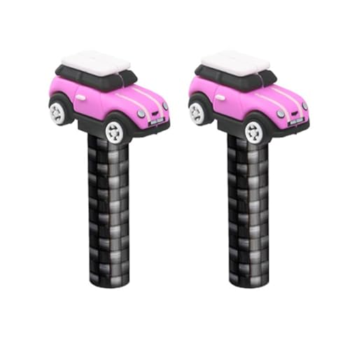 FDAIUN 車用 ドアロックピン BMW MINI に適用 汎用 ミニカー ノブボタンカバー 可愛い 装飾 シリコーン おしゃれ 内装パーツ ミニ Fシリーズ Rシリーズ F54 F55 F56 F57 F60 R55 R56 R57 R58 R59 R