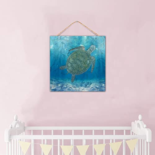 Letrero de madera náutico para pared de guardería infantil 7