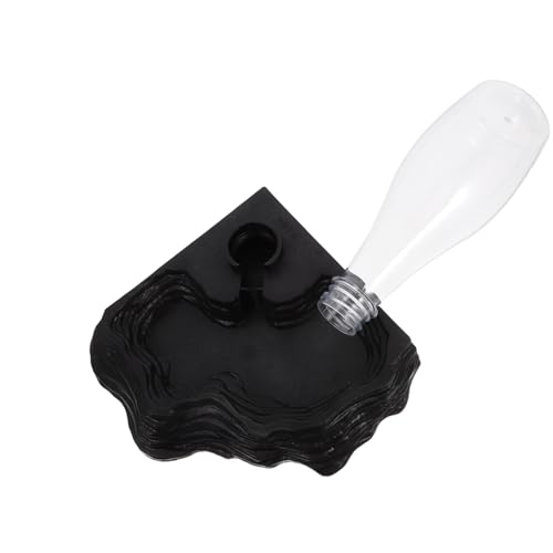Toyvian Reptile Water Bowl Bottle Household Tortoise Waterer Daily Use Reptile Waterer Gecko Tank Accessories Auto Feeder