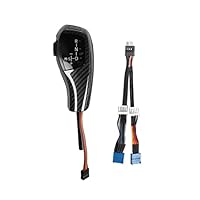 LHD Kit De Retroadaptación De Perilla De Cambio De Marchas LED Automática Para BMW E90 E92 E84 E89, Perilla De Palanca De Cambios De Transmisión Automática (Estilo De Fibra De Carbono