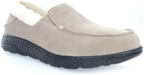 Propét Women's Britt Slipper, Stone, 8.5 XX-Wide | Image 1