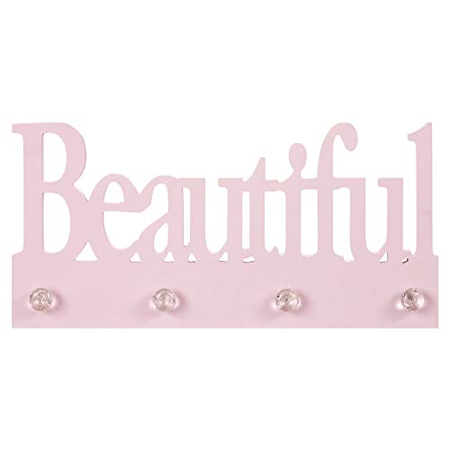Patton Wall Decor Beautiful 12x25 Cut Out Wall Coat Rack Shelf with Hooks