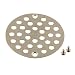 Moen 102763BN Kingsley 4-Inch Screw-In Shower Strainer, Brushed Nickel