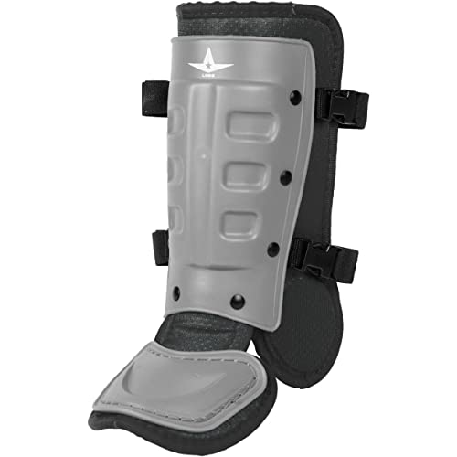 All-Star LGB3GPH/BK Universal Batter's Ankle Guard GPH/BK