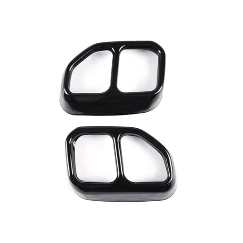 Embellecedora de tubo de escape de cuatro salidas en negro brillante para X3 G01 2022