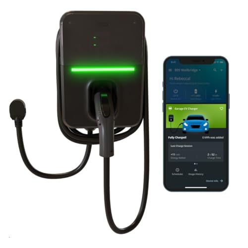 Eaton Electric Vehicle (EV) Charger Level 2 NEMA 14-50R Wall Mount Plug-in (Pack of 1)