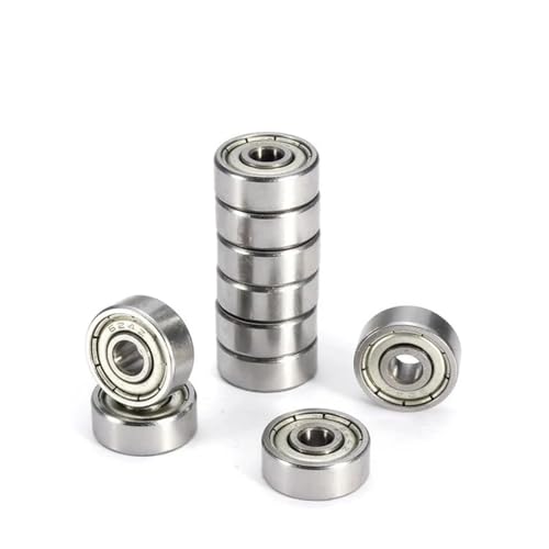 Roulement miniature 608 bloqué ? Pack 10 roulements étanches plastique pour imprimante et roller - 5