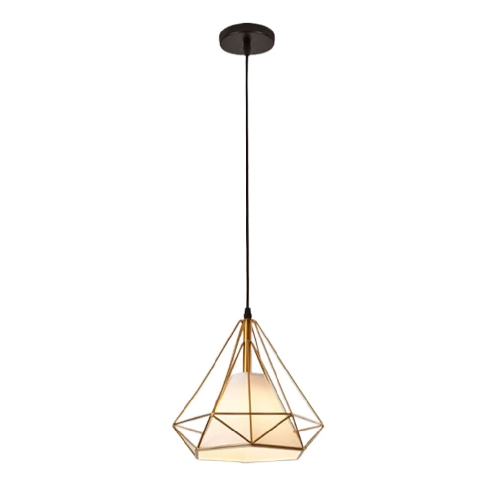 Traditional Iron Cage Pendant Light E27 Source Single Head Hanging Lamp Vintage Lampshade Industrial Chandeliers Porch And Aisle Decoration Lighting Fixtures Loft Coffee Kitchen Island Fixture STVDEDG