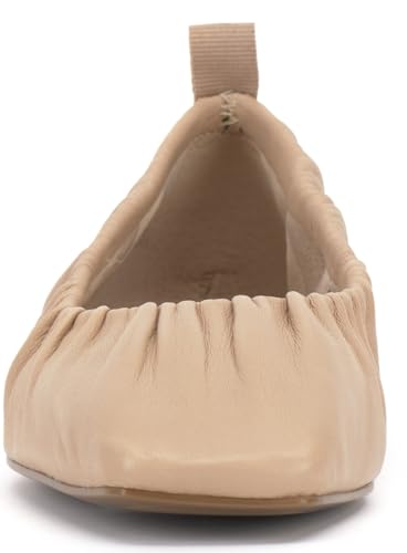 Vince Camuto Women's Verline Mary Jane Flat, Soft Buff, 82