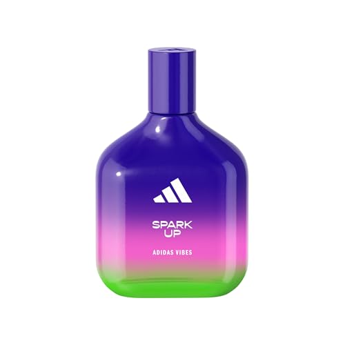 Adidas Vibes Happy Feels Eau de Parfum for All, Uplifting and Comforting, Long Lasting Fragrance, Lemon and Orange 100ml