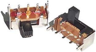 200PCs 1P2T 2 Position Slide Switch 3 Pin DC50V 0.5A SK12F14