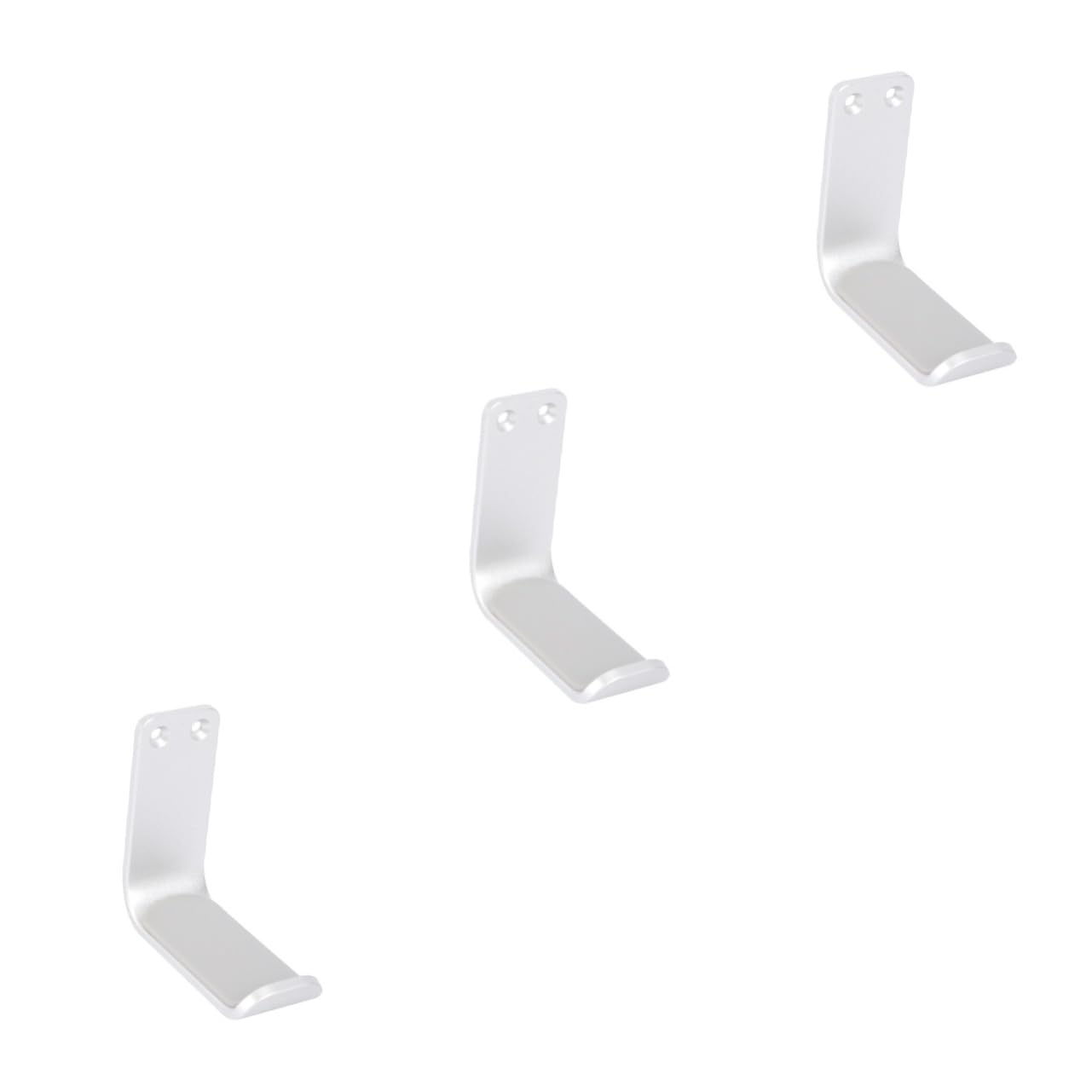 Hemobllo 3piezas Soporte De Auriculares De Aleación De Aluminio Organizador De Escritorio para Gaming Rack para Auriculares Duradero y Elegante para Mantener Tu Espacio Limpio y Ordenado