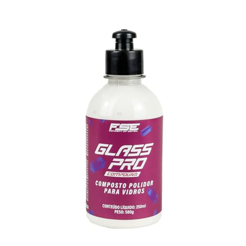 Composto Polidor para Vidros Glass Pro 250ml / 580g