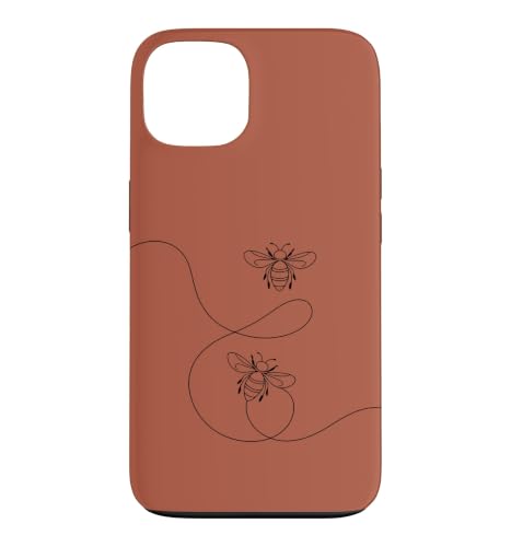 �A�[�e�B�X�e�B�b�N�ȃn�`�̃y�A���C���C���X�g �X�}�z�P�[�X iPhone 13 �p
