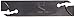 Sandvik Coromant N123D15-21A2 Steel CoroCut 1-2 Blade for Parting and Grooving Holder, 0.24" Maximum Depth of Cut
