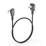 【Conception à angle droit de 90° en forme de L】 La conception à double connecteur Type-C à 90 degrés offre un angle totalement nouveau pour les câbles USB-C. Elle permet au câble de s'adapter naturellement au côté ou au bas de votre appareil, ce qui permet de gagner de la place, d'éviter les pliures et les dommages, et de garder votre bureau ou votre espace de travail bien rangé.