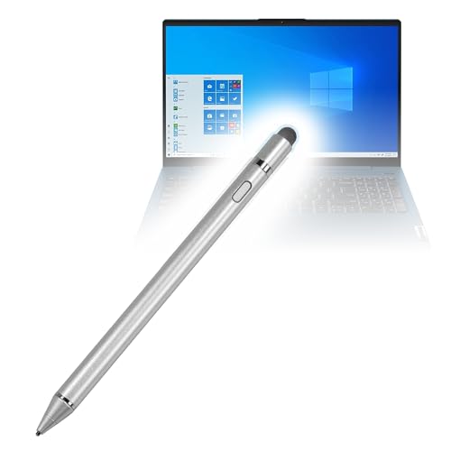 BoxWave �X�^�C���X�y�� Lenovo IdeaPad 5i (15�C���` - 82FG) �Ή� - AccuPoint Active Stylus�A�ɍ׃`�b�v�t���d�q�X�^�C���X - ���^���b�N�V���o�[
