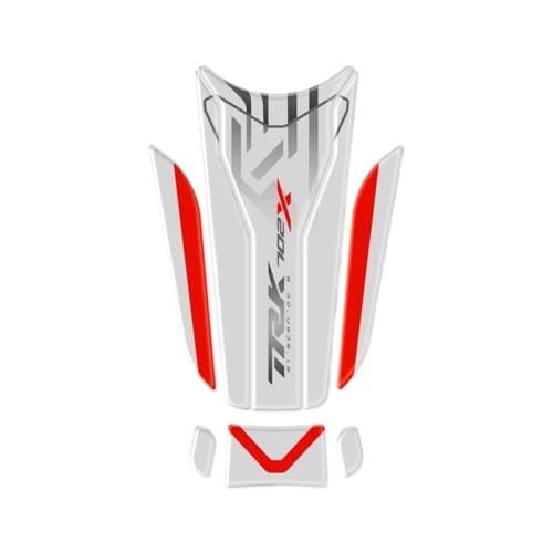 Autocollants protège réservoir TRK 702X 2023 contre frottements de fermeture éclair