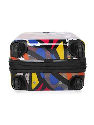 Image of Heys Britto Transparent A New Day Range Multicolor Color 21 inch Cabin Trolley