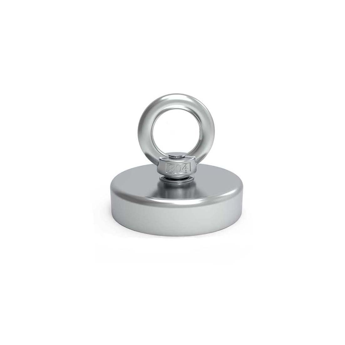 Schrodinger15 333067(1pcs) 60mm NEODYMIUM Lifting Fishing Loading Recovery Retreival Magnet With Hook Lifting Capacity FLAT LOADS upto 50kgs (net wt. 360g per pc) (1pcs per order) (B0CTD113XN) Amazon Price History, Amazon Price Tracker