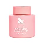 Olive & June Polish Remover Pot | Acetone-Free Nail Polish Remover with Sponge Lid for Mani + Pedi | No-Mess, Gentle & Effective Formula | Non Acetone | Vegan & Cruelty-Free | 60mL