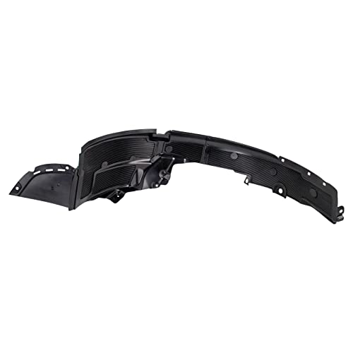 Image of TRQ Front Driver and Passenger Side Inner Fender Liner Set Compatible with 2014-2017 Hyundai Accent 2013 Accent GS SE From 6-10-13 Production Date