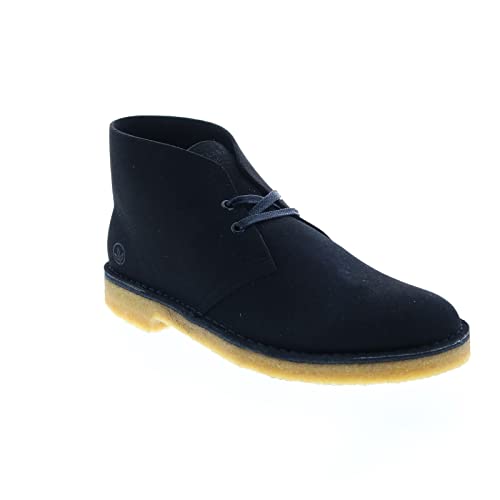 Image of Clarks Desert Boot Black Vegan 7.5 D (M)