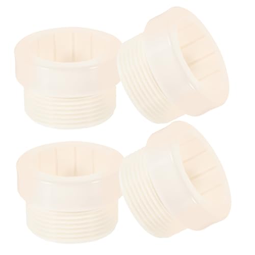 Hemobllo 4 Estabilizadores De Sombrilla De Piscina Adaptadores De para Sombrilla De Piscina Soporte De De De Plástico Blanco