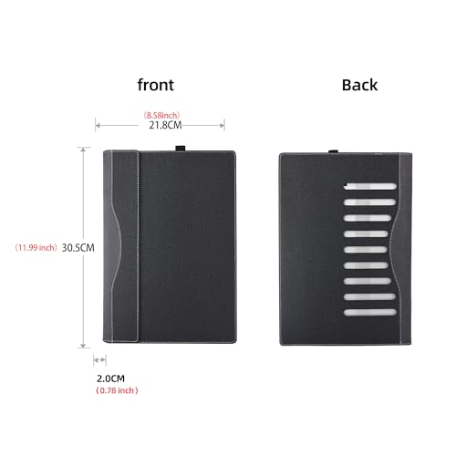 Funda para Laptop HP EliteBook 8 G1a 13'' PU cuero miniatura 4