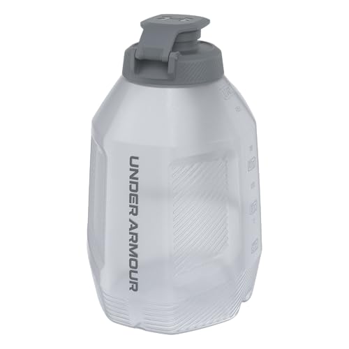 Under Armour 1/2 Gallon Sideline Jug Clear/Steel OSFA