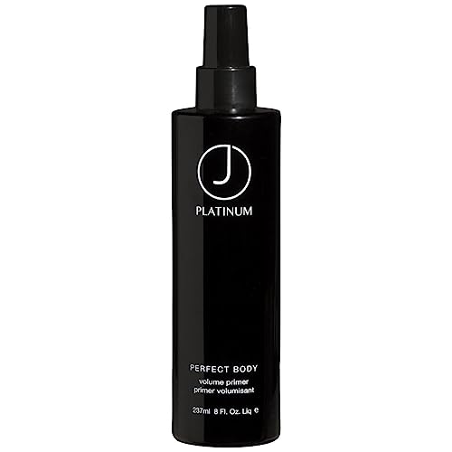 J Beverly Hills Platinum Perfect Body Volumizing Primer with Silk Protein for Heat Protection, 8 Oz