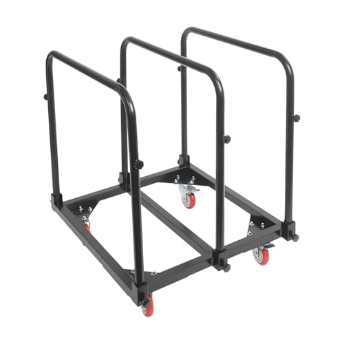 Carretilla de panel de acero capacidad 1400 lbs 4 ruedas miniatura 1