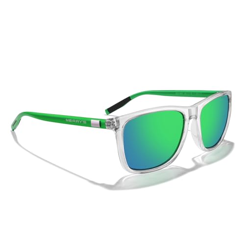 Image of MERRY'S Unisex Polarized Aluminum Sunglasses Vintage Sun Glasses For Men /Women S8286