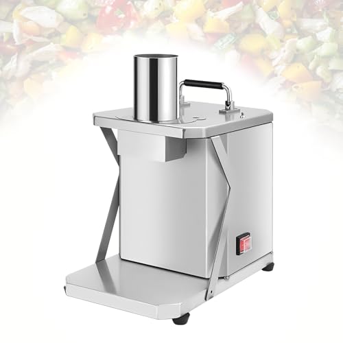 Picadora Eléctrica Comercial de Verduras 100W con Motor de Cobre