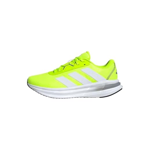 adidas Galaxy 7 Running Shoes, Zapatillas Hombre, Lucid Lemon FTWR White Halo Silver, 42 EU