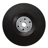 Compatibilité et application : conçu pour les meuleuses d'angle à filetage M14 et les ponceuses, ce support de 15,2 cm assure une fixation sûre et un fonctionnement fluide avec des disques en fibre pour des tâches de ponçage et de polissage efficaces